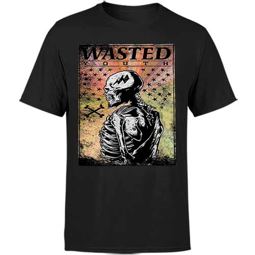 Wasted Youth Classic Tee Shirts from Tattoo Company