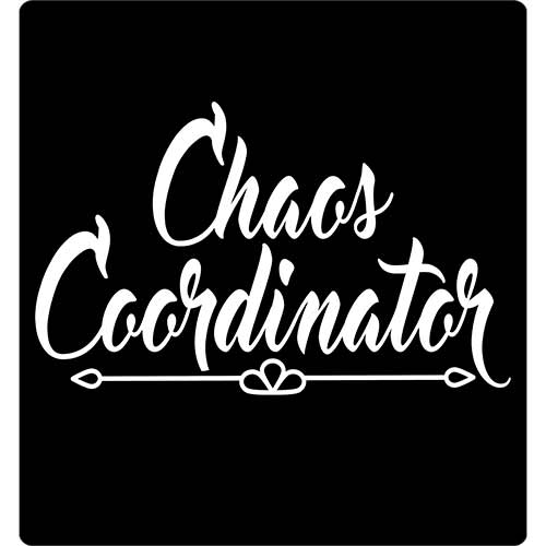 Close print view of Chaos Coordinator Classic Tee