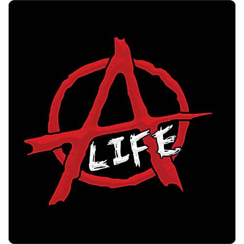 ANARCHY LIFE Classic Tee for Men Print