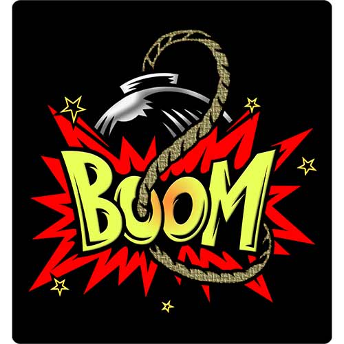 Boom Image that is used in the Tee Shirt Print