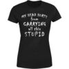 My head Hurts Ladies classic tee
