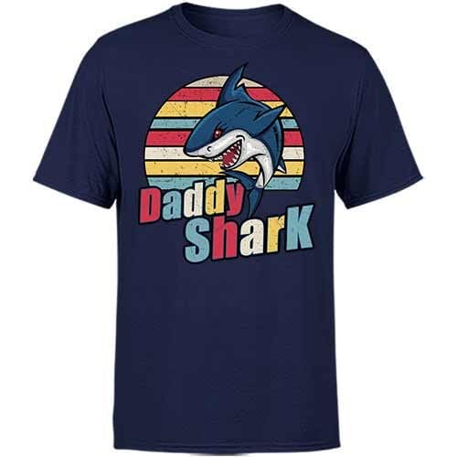 Daddy Shark Classic Tee Shirt for men