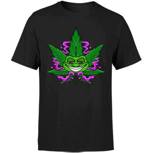 Happy Weed Classic Tee Shirts for Men